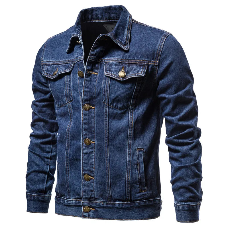 Jeans Jackets Hommes Slim