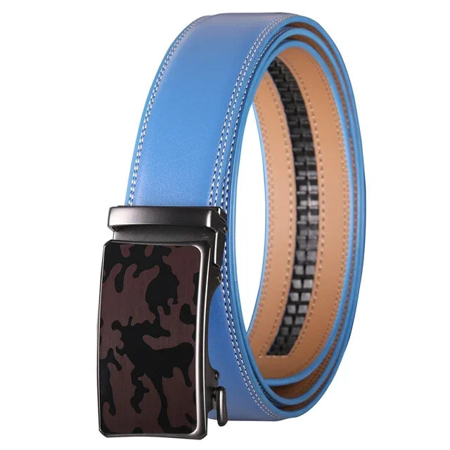 Ceinture de haute qualité en cuir et à boucle automatique