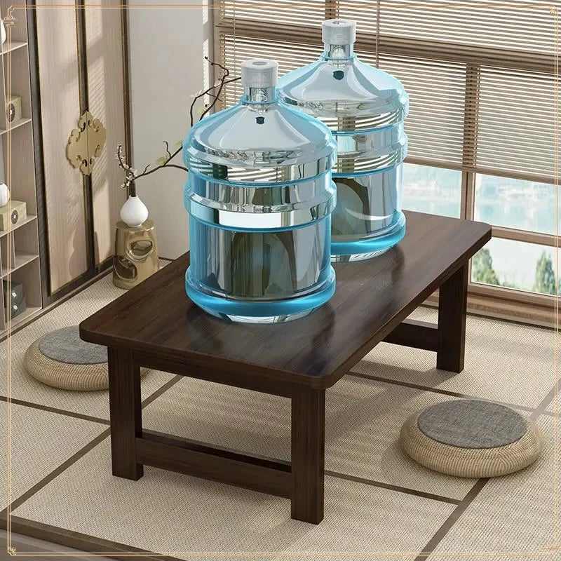 Tables pliantes en bois baie vitrée Balcon Table basse 60/70CM