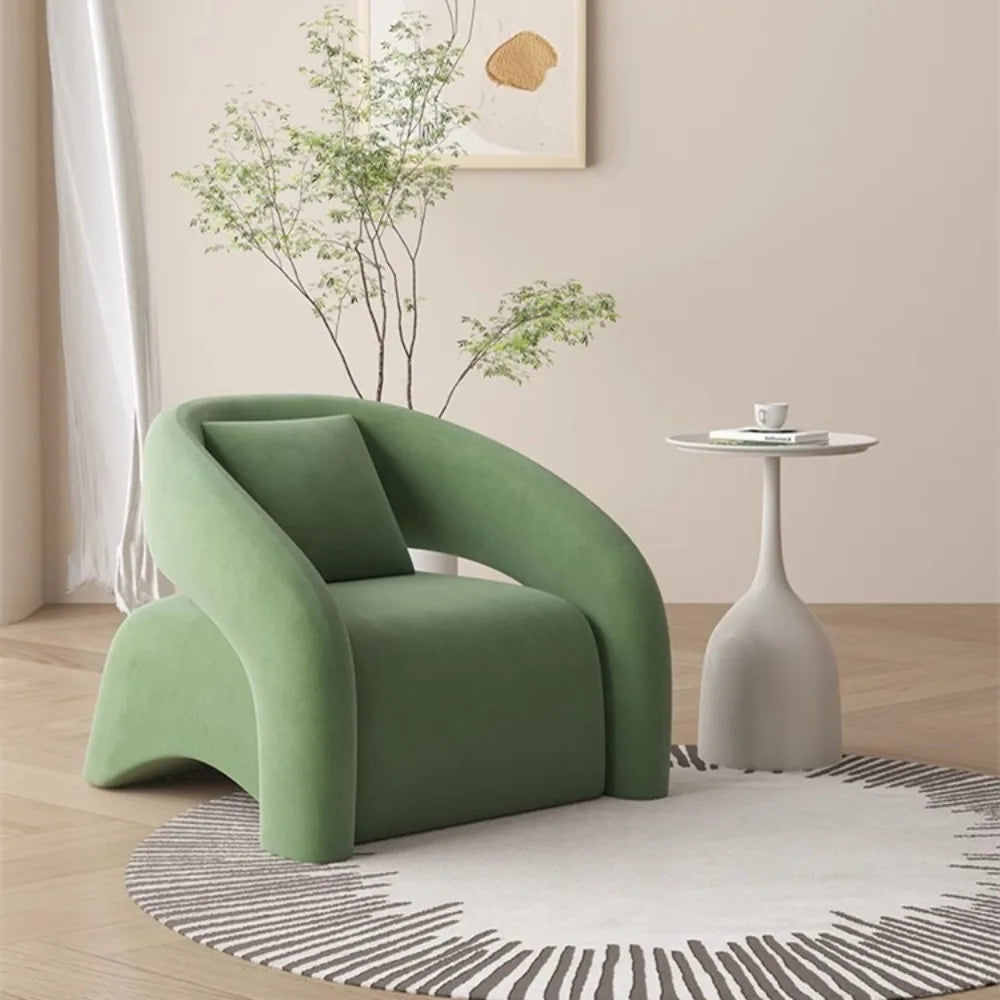 Contemporain Makeup Artist Chairs Living Room Elastic Ergonomic Design Lounge Chair Nordic Reading Meubles De Salon Home Decor