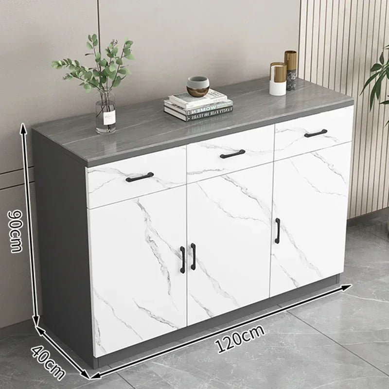 Meuble de cuisine complet en draps blancs, design de rangement blanc, armoire de cuisine nordique en bois, étagères complètes de luxe, meuble de cuisine