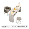 Beauté Table à ongles de luxe Équipement professionnel portable moderne Bureau à ongles Manucure Meuble simple Onglerie Meubles de salon