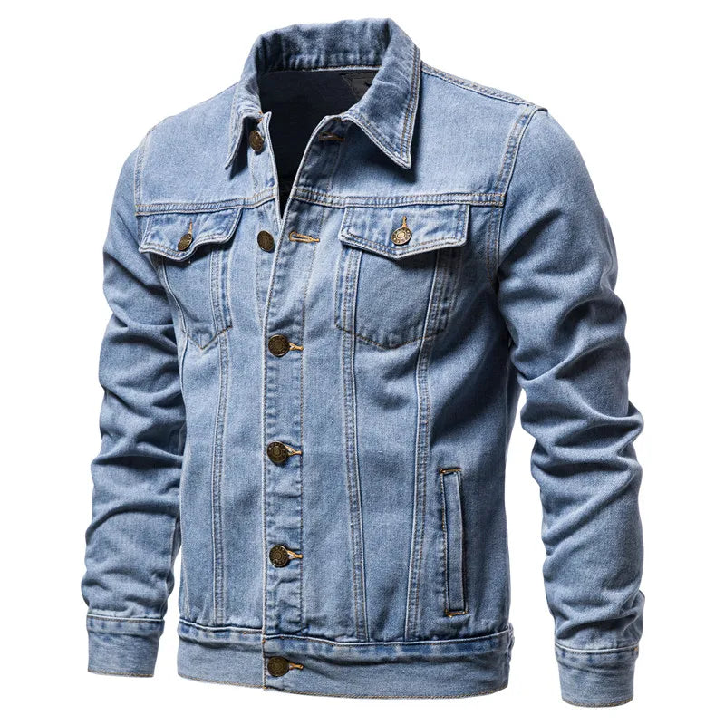 Jeans Jackets Hommes Slim