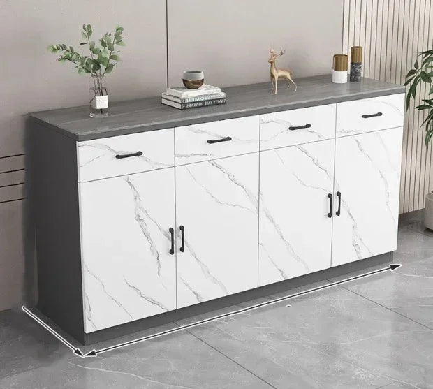 Meuble de cuisine complet en draps blancs, design de rangement blanc, armoire de cuisine nordique en bois, étagères complètes de luxe, meuble de cuisine