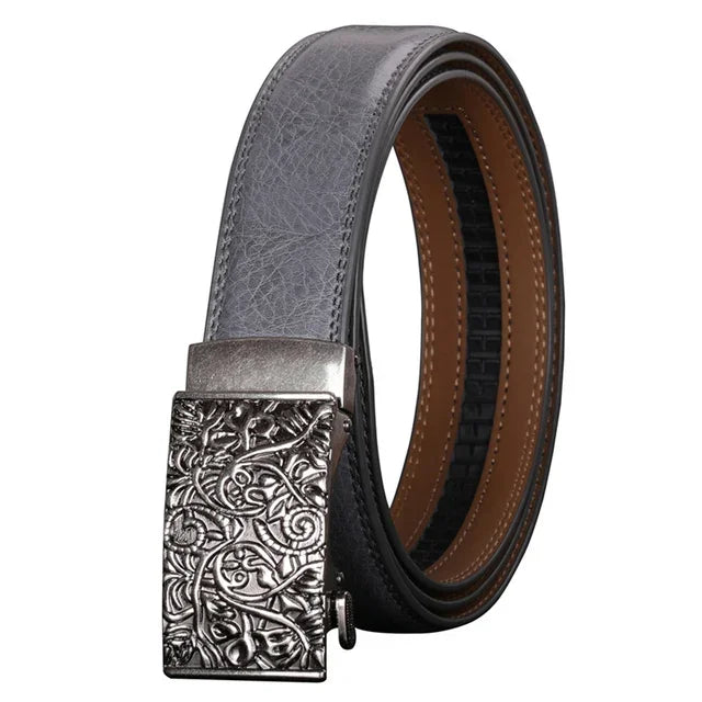 Ceinture de haute qualité en cuir et à boucle automatique