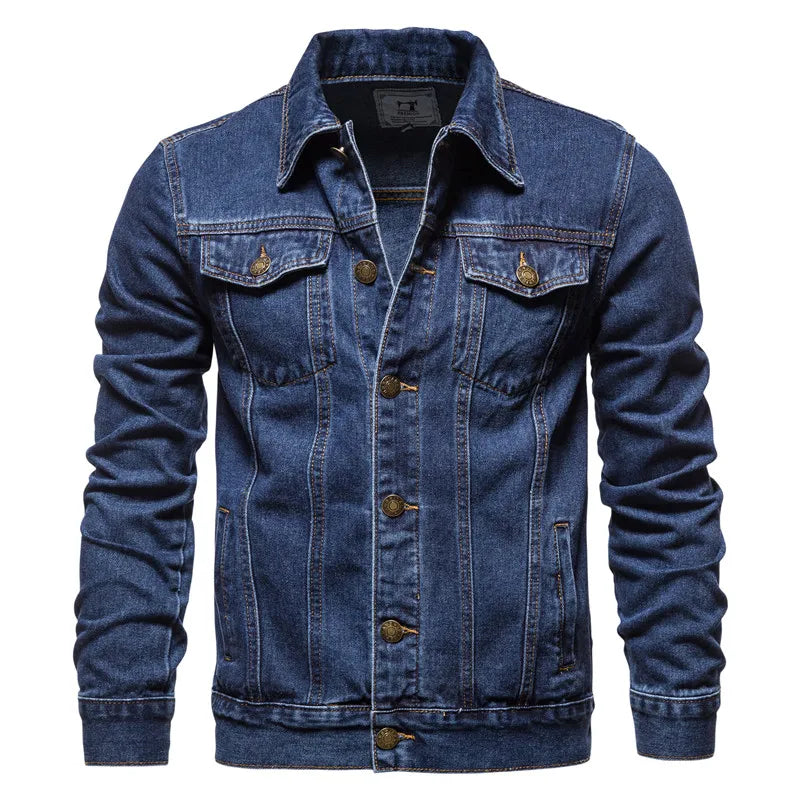 Jeans Jackets Hommes Slim