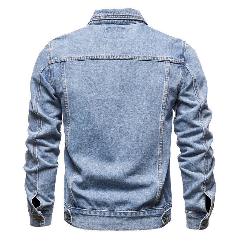 Jeans Jackets Hommes Slim