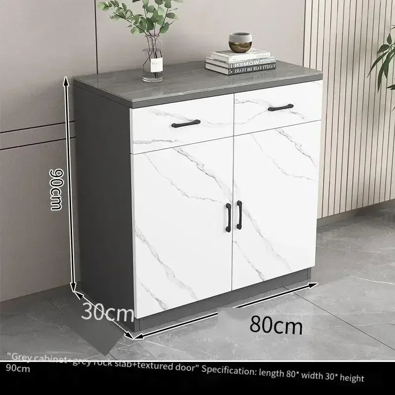 Meuble de cuisine complet en draps blancs, design de rangement blanc, armoire de cuisine nordique en bois, étagères complètes de luxe, meuble de cuisine